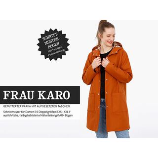 FRAU KARO - Parka forrada con capucha y bolsillos aplicados, Studio Schnittreif  | XS -  XXL, 