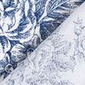 Tela decorativa Lona Romántico – blanco/azul,  thumbnail number 4