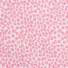 Tejido de bañador con estampado leopardo – blanco/rosa,  thumbnail number 1