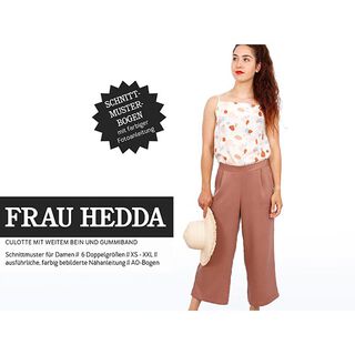MRS.HEDDA - Culotte de pernera ancha y cinturilla elástica, Studio Schnittreif  | XS -  XXL, 