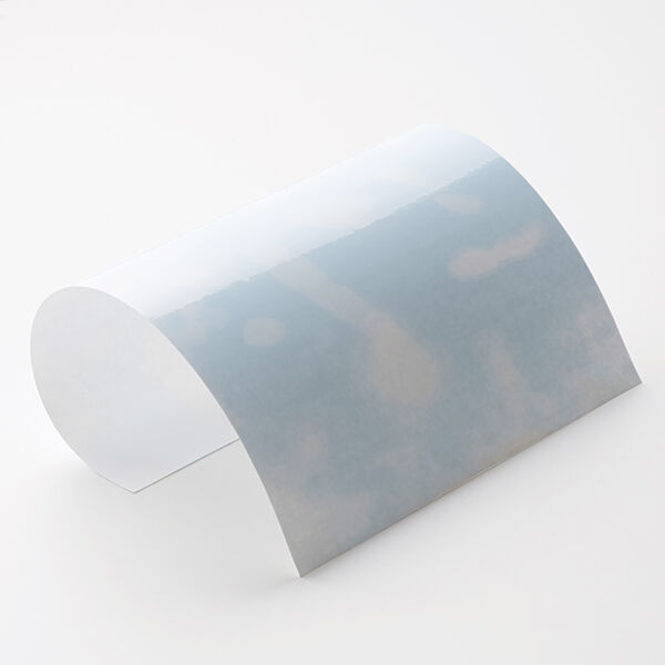 Lámina de vinilo Cambia de color al aplicar frío Din A4 – transparente/azul,  image number 1