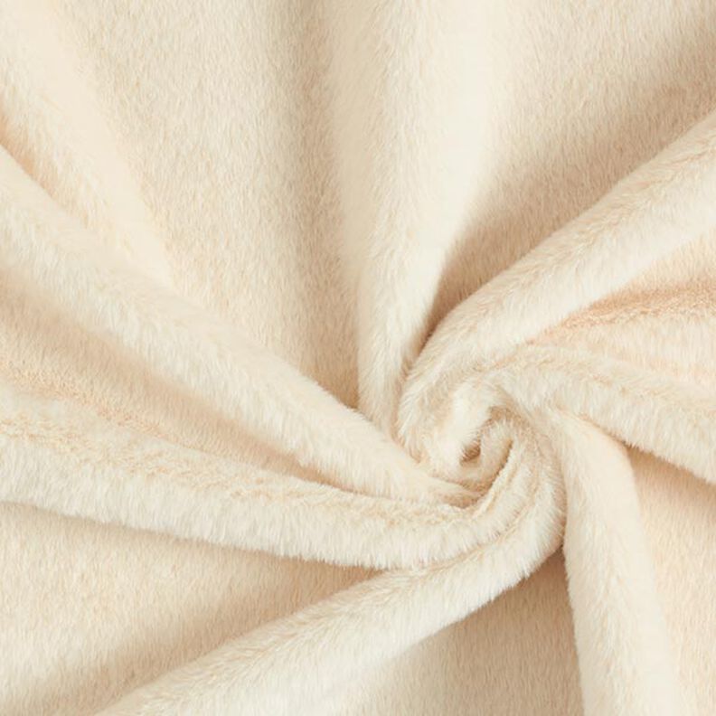 Tela de tapicería Piel sintética – blanco lana,  image number 1