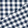 Tela de algodón Cuadros vichy 1 cm – azul negro/blanco,  thumbnail number 3
