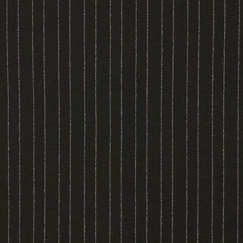Romanit Jersey Nadelstreifen Lurex – negro,  image number 1