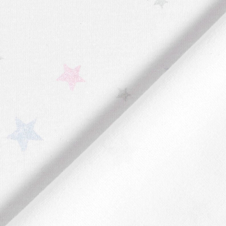 GOTS Tela de jersey de algodón Estrella Apariencia de sello | Tula – blanco,  image number 4
