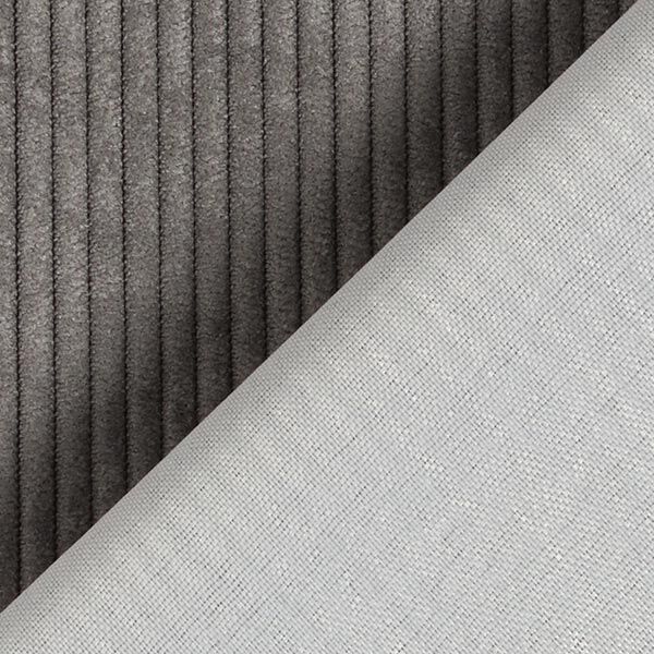 Tela de tapicería Apariencia de pana Fjord – gris,  image number 3