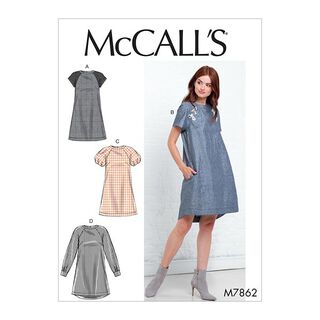 Vestido, McCalls 7862 | 40 - 48, 