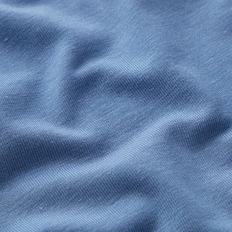 Bambú Tela de jersey de viscosa Uni – azul metálico,  image number 3