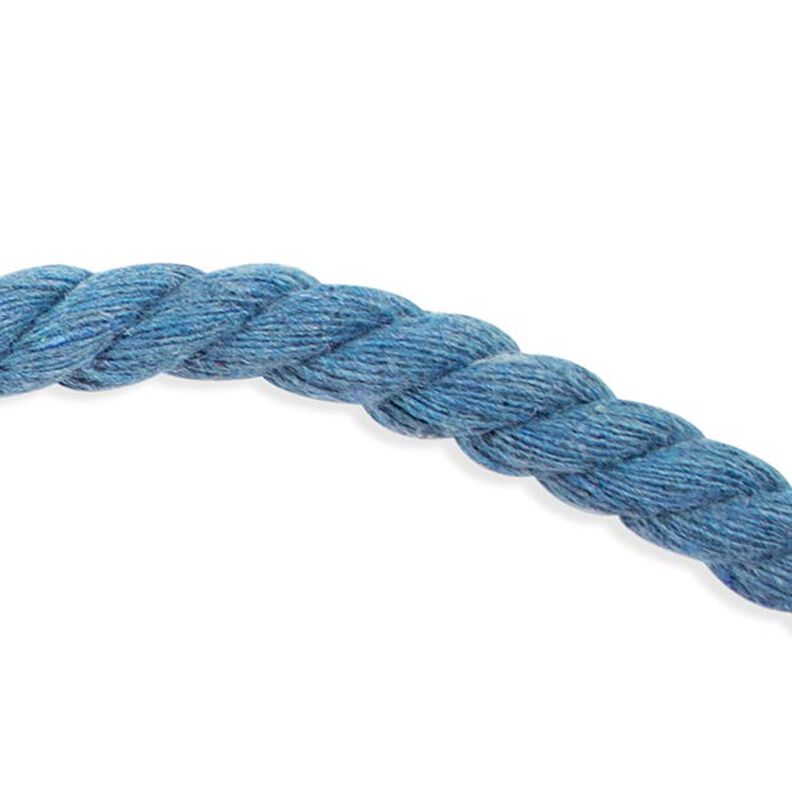 Cordel de algodón [ Ø 8 mm ] – azul grisáceo pálido,  image number 1