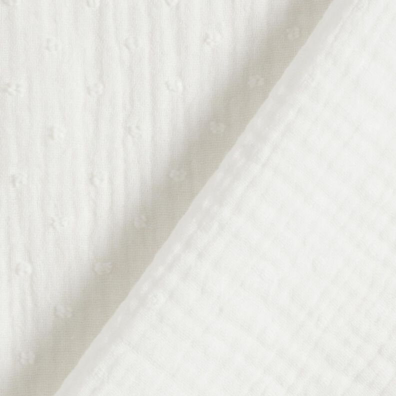 Muselina dobby – blanco lana,  image number 5