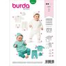 Conjunto de primer hijo, Burda 9315 | 56-80,  thumbnail number 1