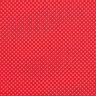 Popelina de algodón puntos pequeños – rojo/blanco,  thumbnail number 1