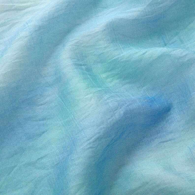 Batik tencel ligero – azul agua,  image number 2