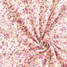 Popelina de algodón mil flores – blanco/pink,  thumbnail number 3