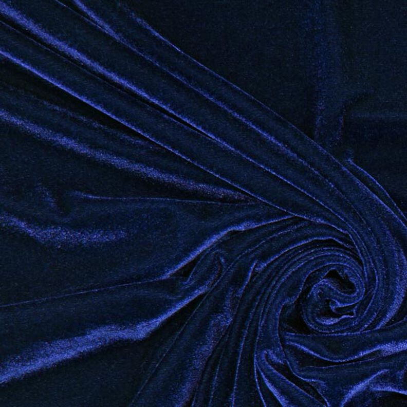 Terciopelo Stretch azul marino,  image number 1