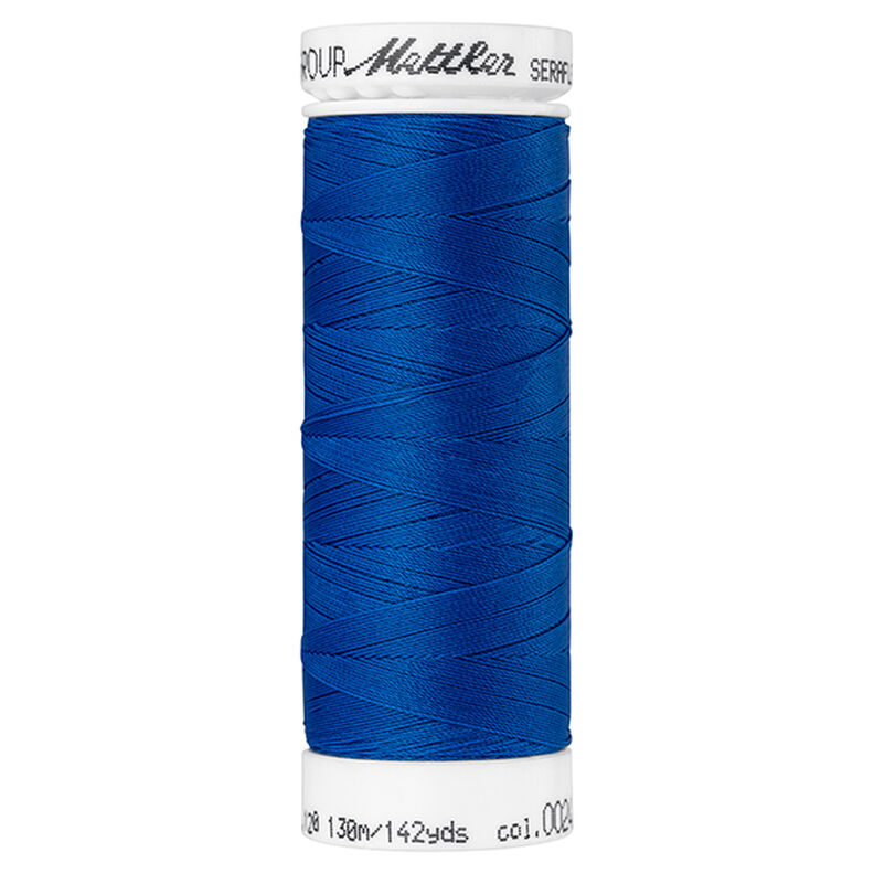 Hilo de coser Seraflex para costuras elásticas (0024) | 130 m | Mettler – azul,  image number 1