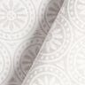 Telas para exteriores Jacquard Adornos círculos – gris claro/blanco lana,  thumbnail number 4