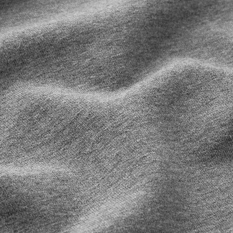 Felpa francesa ligera Melange – gris oscuro,  image number 4