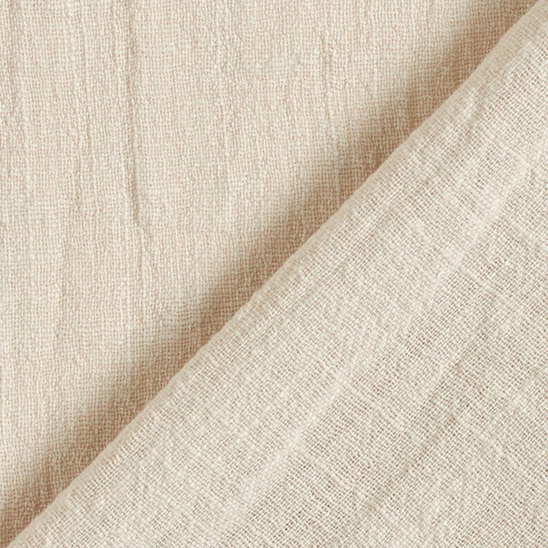 Tela de algodón Apariencia de lino – beige,  image number 3