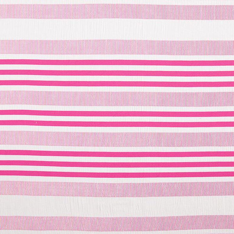 Tela de jersey de viscosa Estrellado – blanco/pink,  image number 1