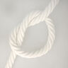 Cordón de algodón  – blanco,  thumbnail number 1