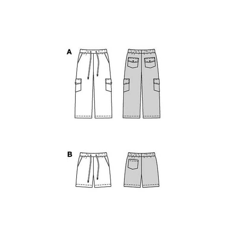 Pantalones | Burda 9224 | 98-128,  image number 8