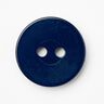 Botón de 2 agujeros brillante [Ø 15 mm] – azul noche,  thumbnail number 1