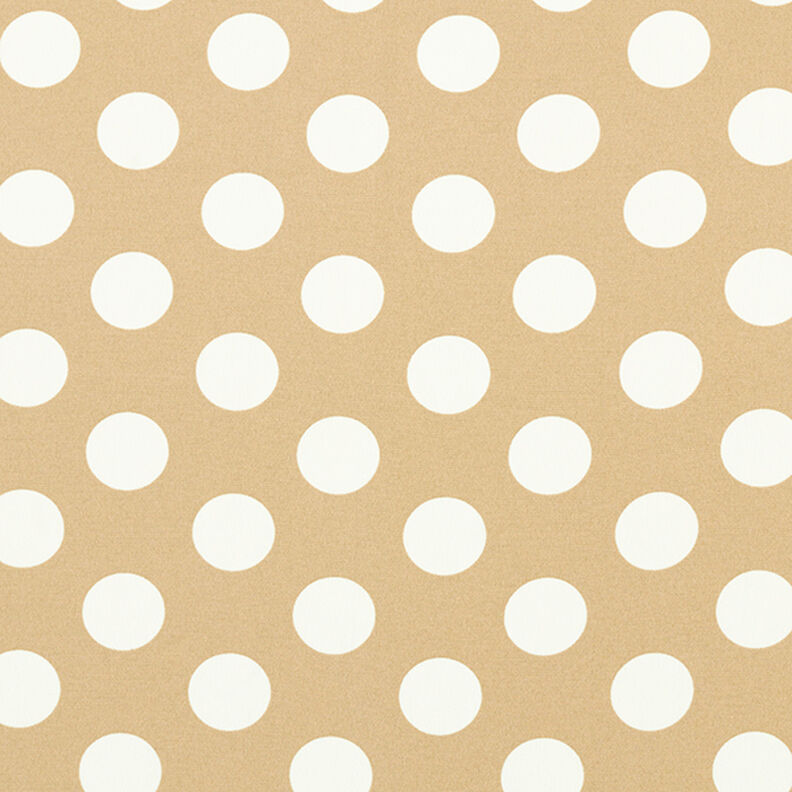 Tejido crepé Lunares [2,5 cm] – beige,  image number 1