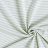 Tela de jersey de algodón Rayas delgadas – blanco lana/menta suave,  thumbnail number 1