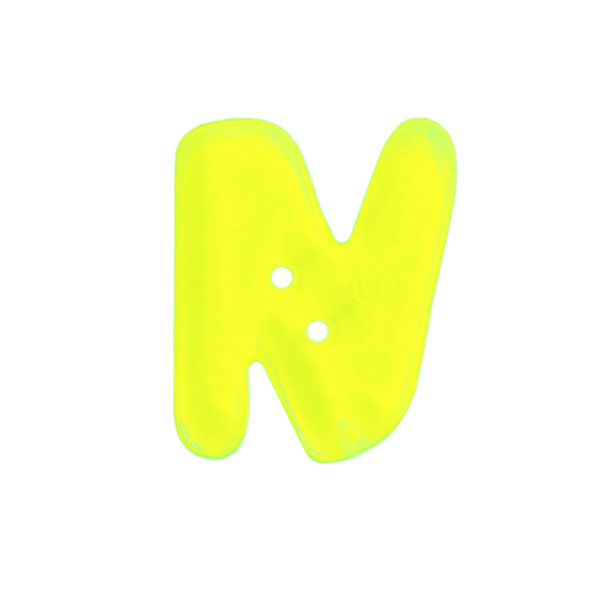 Botón de letra neón – N,  image number 1