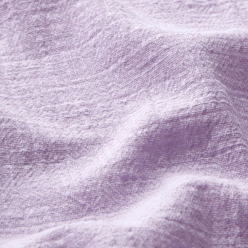 Tela de algodón aspecto lino – lila,  image number 2