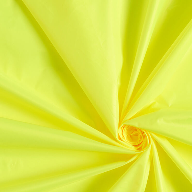 Tela de chaqueta resistente al agua ultraligero – amarillo neon,  image number 1