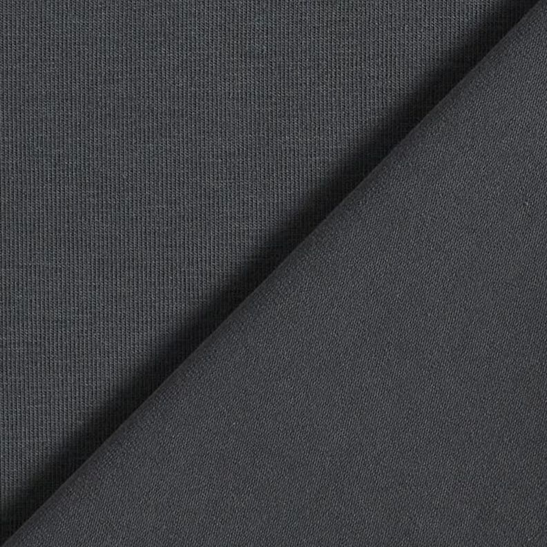 GOTS Tela de jersey de algodón | Tula – gris oscuro,  image number 3