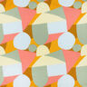 Popelín de algodón formas abstractas | Nerida Hansen – oliva/langosta,  thumbnail number 1
