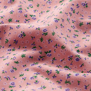 Tela de jersey de algodón Mil flores – rosa antiguo, 