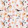 Tela de jersey de algodón Pájaros en las ramas Impresión digital – marfil,  thumbnail number 1