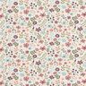 Tela de jersey de algodón Prado con flores – marfil,  thumbnail number 1