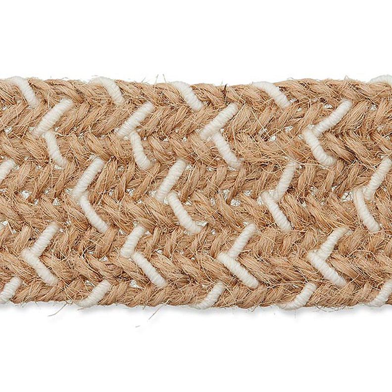 Asa para bolsa [ Ancho: 30 mm ] – naturaleza/blanco lana,  image number 2