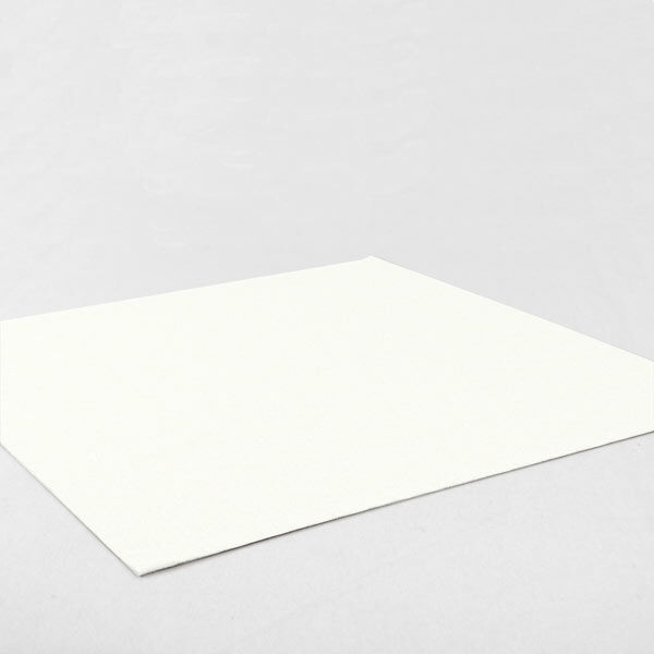 Fieltro 90 cm / grosor de 3 mm – blanco,  image number 2
