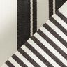 Telas para exteriores Lona Mezclas de rayas finas – negro/blanco,  thumbnail number 4