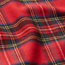 Franela de algodón cuadros escoceses – rojo,  thumbnail number 2