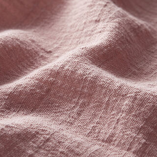 Tela de algodón Apariencia de lino – rosa antiguo, 