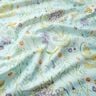 Tela de algodón Popelina Flores silvestres – menta suave/lavanda,  thumbnail number 2