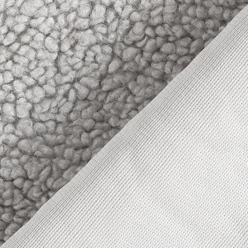 Tela de tapicería Teddy – gris claro,  image number 3