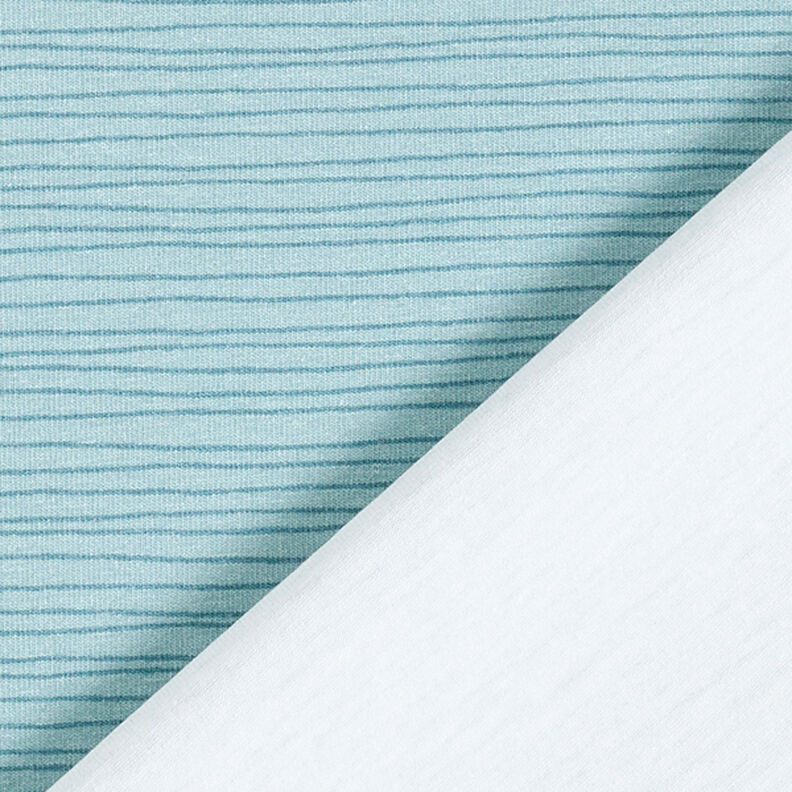 Punto de algodón rayas estrechas – azul grisáceo pálido,  image number 4