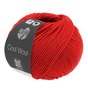 Cool Wool Melange, 50g | Lana Grossa – rojo, 