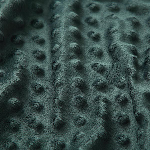 Polar suave Puntos en relieve – verde oscuro – Muestra,  image number 2