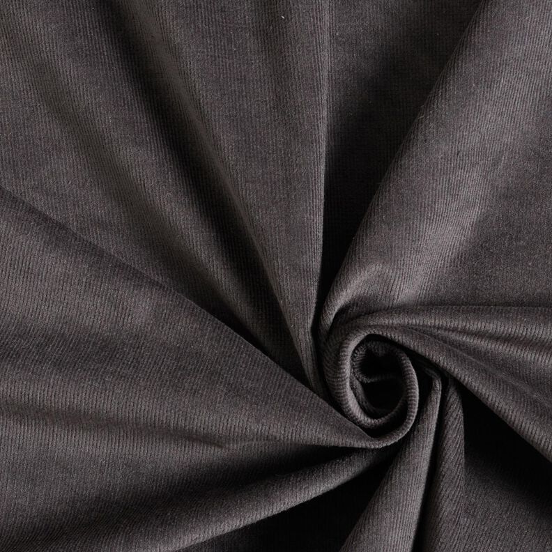 Pana fina elástica – gris oscuro,  image number 1