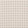 Tela de algodón con estructura a cuadros – blanco/anacardo,  thumbnail number 1