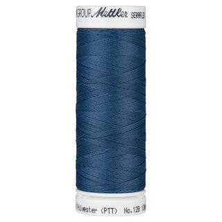 Hilo de coser Seraflex para costuras elásticas (0698) | 130 m | Mettler – azul vaquero, 